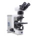 Microscope Trinocular (100/0, 50/50, 0/100)  30° inclined; 360° rotating. Eyepieces: WF10X/22, B-1000BF , Optika Italy
